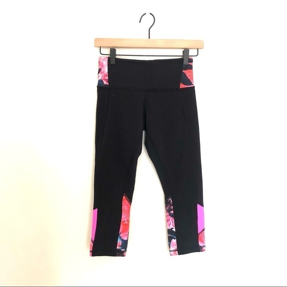 Lululemon Embody Crop Secret Garden Legging 4 - Picture 2 of 11